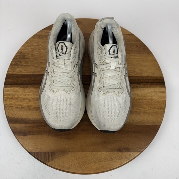 Mens Asics Gel Kayano 30 Ivory Athletic Running Shoes Sneakers Size 9.5 M GUC - Picture 4 of 8